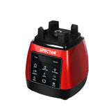 Spector 2L Commercial Blender Mixer Red - Top-Down View