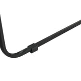 Yezi 165CM Arched Full Length Mirror - Top-Down View