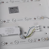 EMITTO 3-Colour Ultra-Thin 5CM LED Ceiling 36W White - Top-Down View