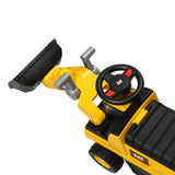 Kids ride On Bulldozer - Top-Down View