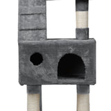 PaWz Cat Trees Scratching Post Scratcher - Top-Down View