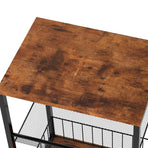 Levede Side Table 3-Tier Storage Shelf Modern Table-2011971113818656772