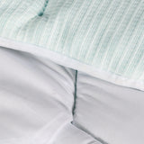 Dreamz Mattress Topper Pillowtop Cover Protector Queen - Top-Down View