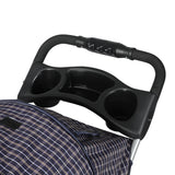 PaWz Large Pet Stroller Dog Cat Carrier Plaid-2006733030680563716