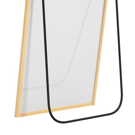 Yezi 165X60CM Full Length Mirror Wall Mounted Mirror Gold-2018816839831916548
