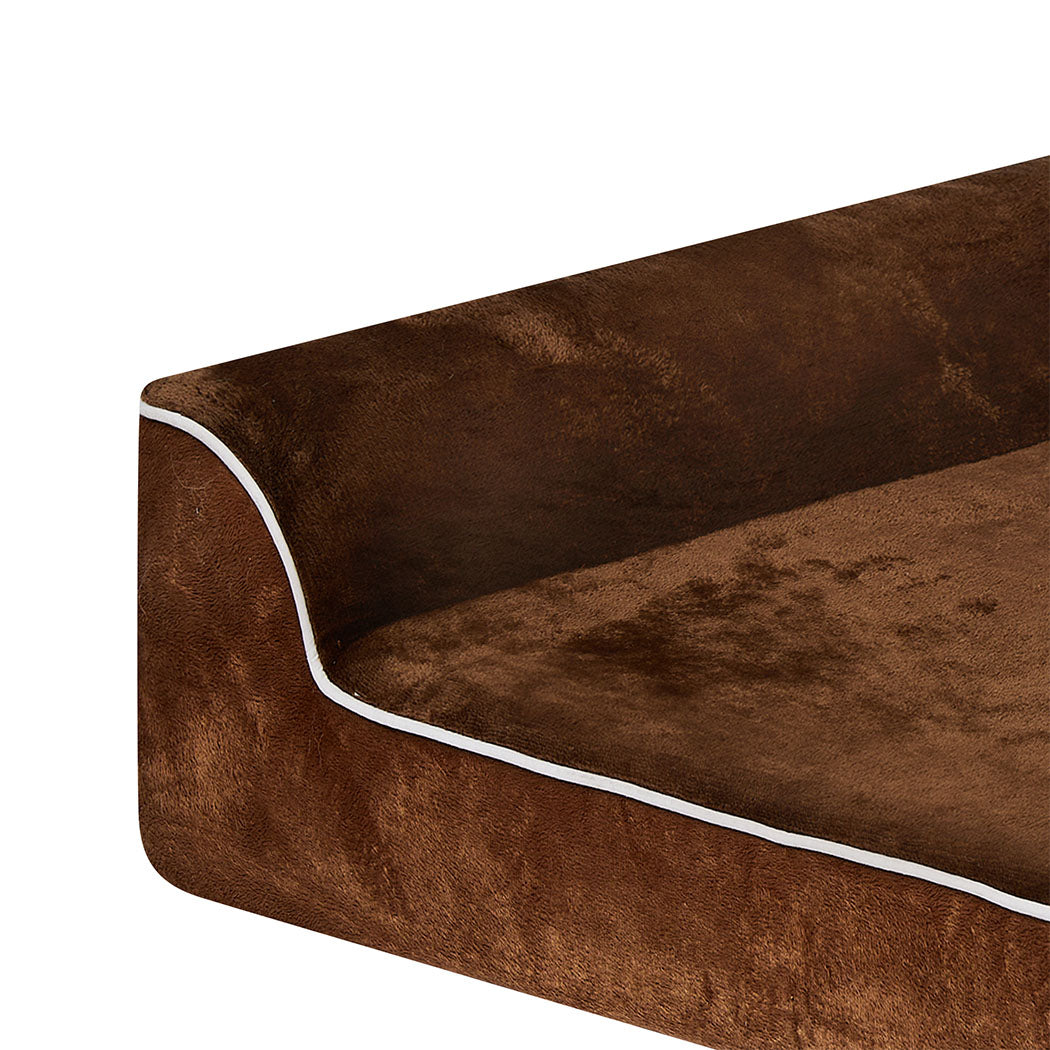 Pawz Orthopedic Dog Bed XL Coffee-2018816820357763076