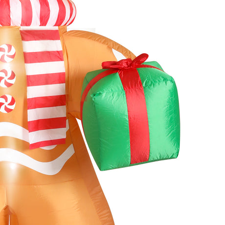 Santaco Christmas Inflatable Outdoor Gingerbread Man 2.5M-1954803065118920708