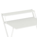 Levede Foldable Computer Desk Office Study Desk White-2011971108894543876
