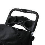 PaWz 4 Wheels Pet Stroller Dog Cat Cage Black-2006733030869307396