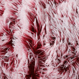 PaWz Pet Bed Memory Foam Dog Donut Pink Large - Top-Down View