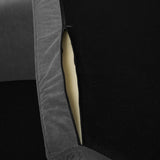PaWz Luxury Elevated Sofa Anti-slip Grey - Top-Down View