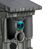 Centra Solar Trail Camera 4K 112MP Hunting Game Cam - Top-Down View