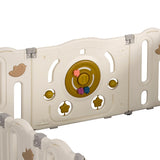 BoPeep Kids Playpen Baby Safety Gate - Top-Down View
