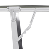 Levede Adjustable Clothes Drying Airer Foldable 150-200cm - Top-Down View
