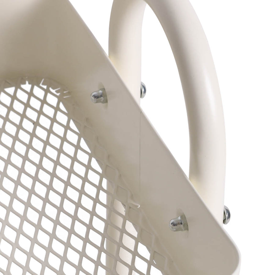 Levede 4 Tiers Kitchen Trolley Cart White-2006733175648292868