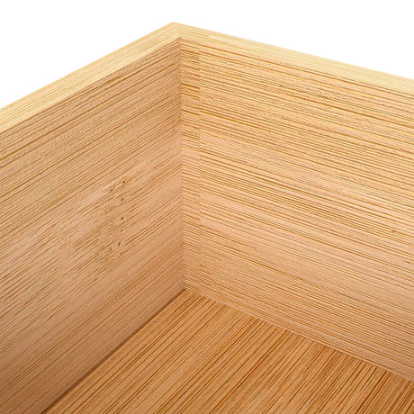 Toque Bamboo Drawer Organizer Multi-Use Storage Box-2006732763457261572