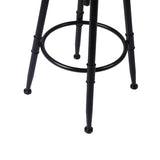 Levede 4pcs Bar Stool Kitchen Wooden - Top-Down View