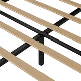 Levede Bed Frame Upholstered Platform Mattress Base Queen - Top-Down View