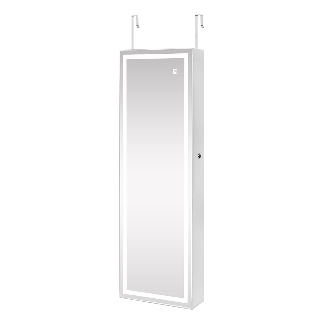 Levede Mirror Jewellery Cabinet Touch-2006733194996617220