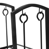 Traderight Firewood Rack 4 Fireplace - Top-Down View