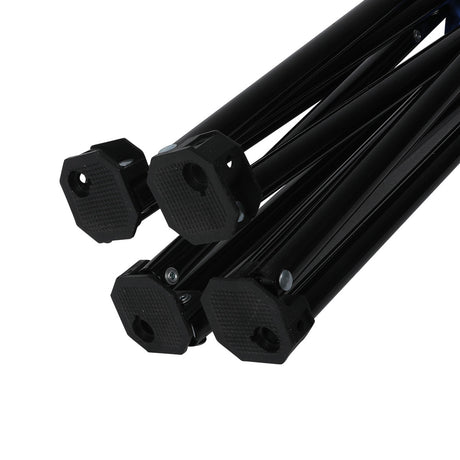 Levede 2Pcs Camping Chairs Folding Arm Black-2006733106425499652