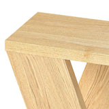 Levede Slim Side Table Storage Compact Coffee Table - Top-Down View