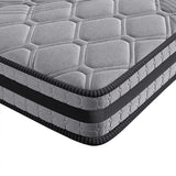 Dreamz Spring Mattress Bed Pocket Egg King Single - Top-Down View