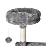 PaWz 130cm Cat Tree Toy Scratching Post Grey-2018816717295325188