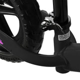 BoPeep Kids Balance Bike Ride On Toys Black - Top-Down View