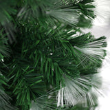 SANTACO Christmas Tree Fibre Optic 1.5M - Top-Down View