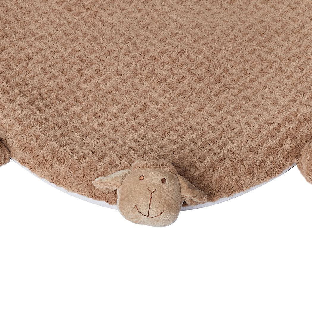 PaWz Pet Bed Cat Calming Beds Dog Squeaky L Tan Large-2018816674140131332