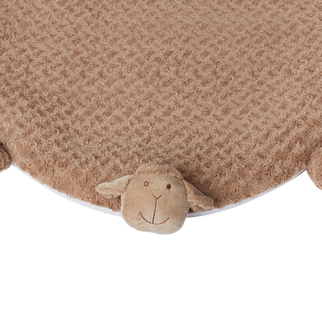 PaWz Pet Bed Cat Calming Beds Dog Squeaky L Tan Large-2018816674140131332