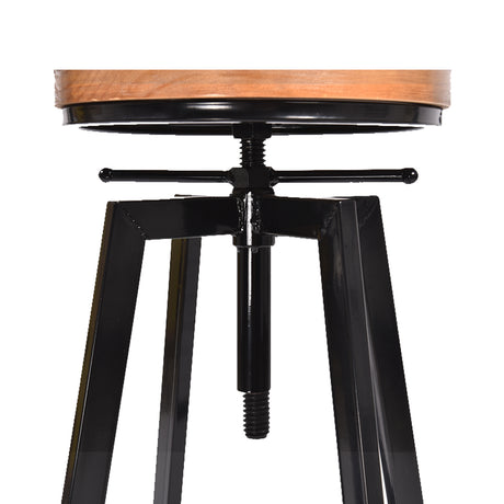 Levede 2x Bar Stools Industrial Kitchen-2018816897436487684