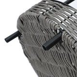 PaWz Rattan Pet Bed Elevated Raised - Top-Down View