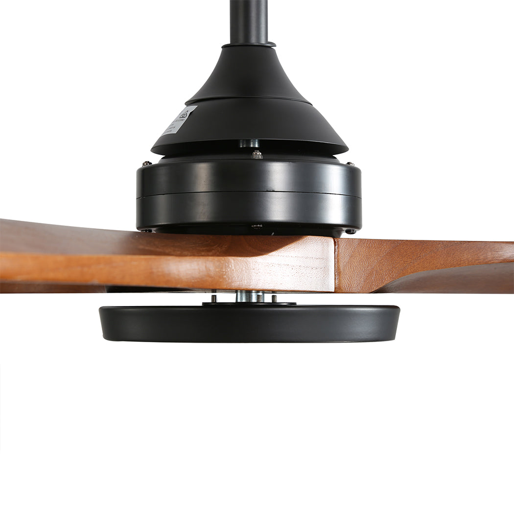Spector 52'' Ceiling Fan DC Motor LED Walnut-2018816906596847620