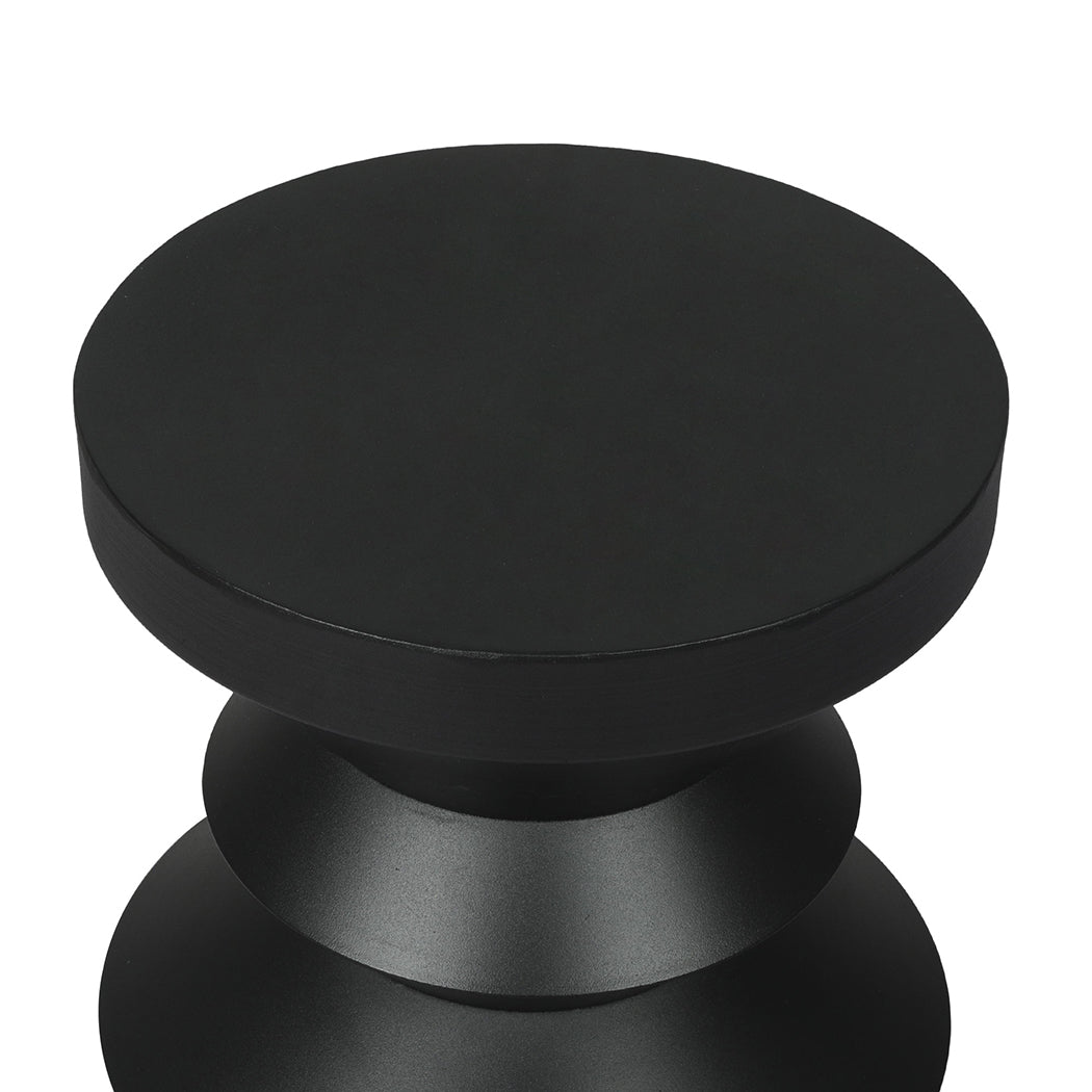 Levede Side Table Round End Bedside-2018816901681123332