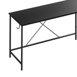 Levede Computer Desk Corner Desk Black-2006732838304616452