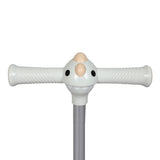 BoPeep Foldable Kids Scooter Flip-able Seat Beige - Top-Down View