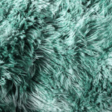 PaWz Dog Blanket Pet Cat Mat Puppy Warm Teal - Top-Down View