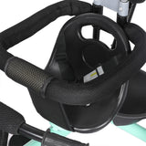 BoPeep Kids Tricycle Ride On Trike Toddler Green - Top-Down View