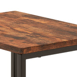Levede LED Bedside Table with 2 Drawers Power Outlets - Top-Down View
