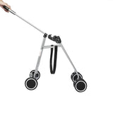 PaWz Pet Stroller Dog Cat Cage Carrier Black-2006733132585373700