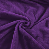 DreamZ 320GSM 220x240cm Ultra Soft Mink Aubergine Queen-2018816638891200516