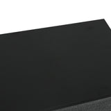 Levede Storage Cabinet Tower Chest Dark Grey - Top-Down View