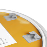 EMITTO LED Wall Mirror Round Anti-fog 60CM - Top-Down View