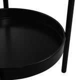 Levede 2 Tier Plant Stand Outdoor Indoor Black Large-2018816746772893700