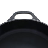 Toque Non Stick Frying Pan Cast Iron Steak Skillet - Top-Down View