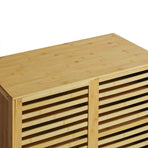 Levede Bamboo Storage Cabinet Freestanding Natural-2018816867677900804