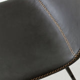 Levede 2x Dining Chairs Kitchen Table Black - Top-Down View