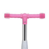 Bopeep Foldable Kids Scooter LED Music Pink - Top-Down View